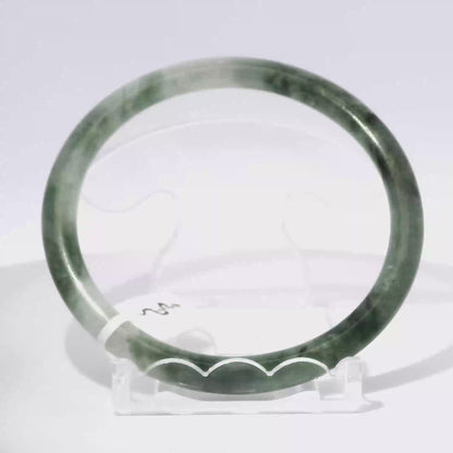 Natural Burmese Jadeite Bangle – Size 63 | SL079