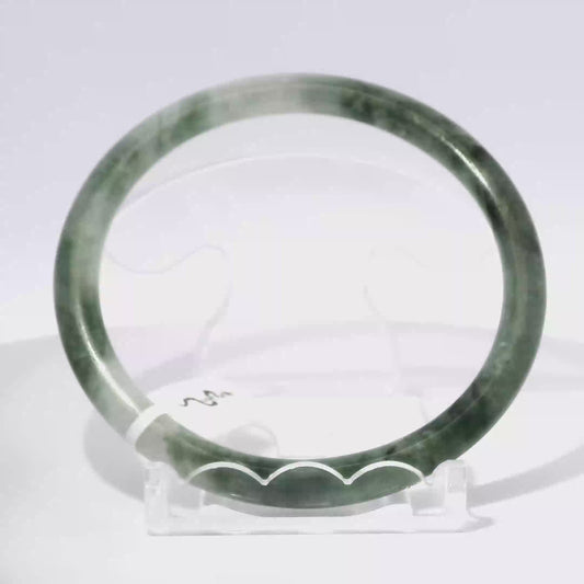 Natural Burmese Jadeite Bangle – Size 63 | SL079
