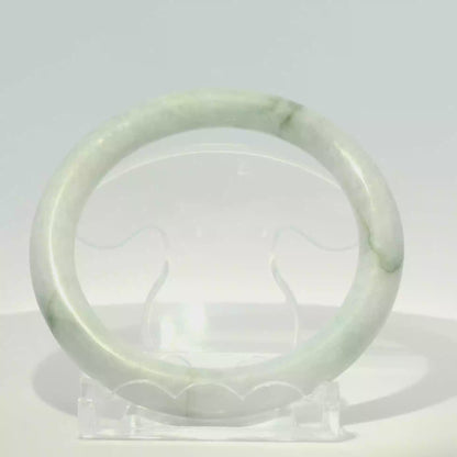 Natural Burmese Jadeite Bangle – Size 56 | SL295