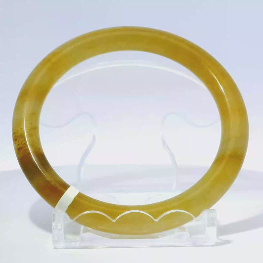 Natural Burmese Jadeite Bangle | SL034