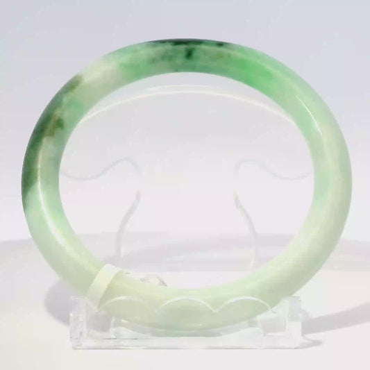 Natural Burmese Jadeite Bangle – Size 56 | SL978