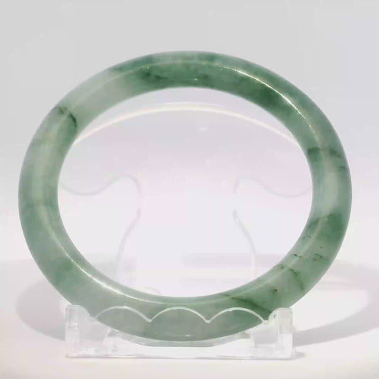 Natural Burmese Jadeite Bangle – Size 57 | SL363