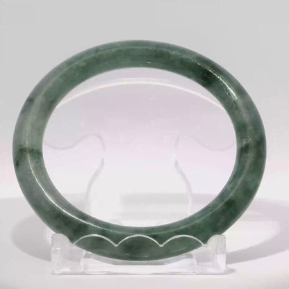 Natural Burmese Jadeite Bangle – Size 57 | SL365